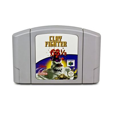 N64 Spiel Clay Fighter 63 1/3