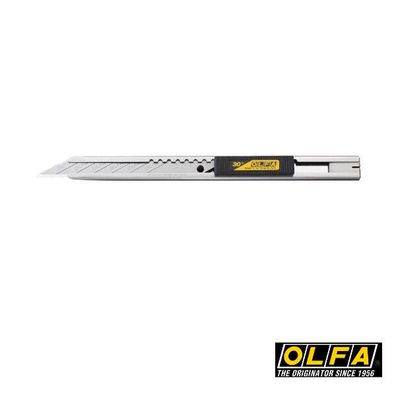 Olfa SAC-1 - 30° Cutter Messer 9mm Edelstahl Profi-Allzweckmesser