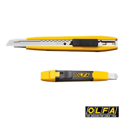 Olfa DA-1 Cutter 9mm mit Klingenaufbewahrungsbehälter und Autolock