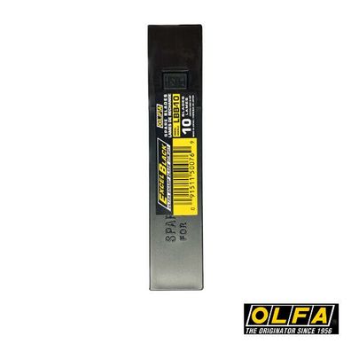 OLFA LBB-10 (10tlg.) Ersatz -Klingen, 18mm Excel-Black - 10-er Pack