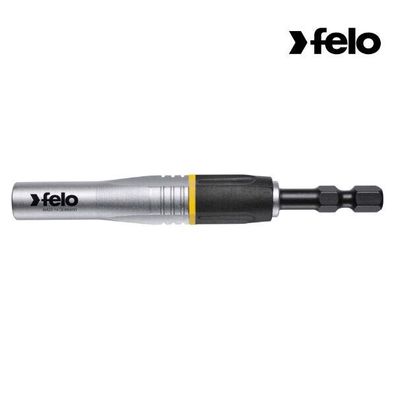 Felo - 4 IMPACT Bithalter geblistert - 1/4 E 6,3 95 mm -