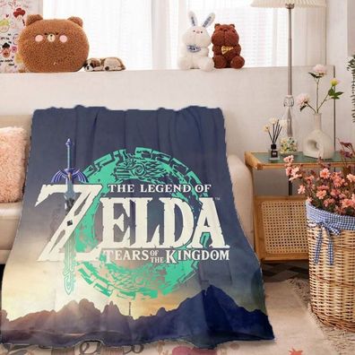 Spiel Zelda: Tears of the Kingdom Blanket Ganondorf Tulin Sofa Schlafdecke Nap Decke