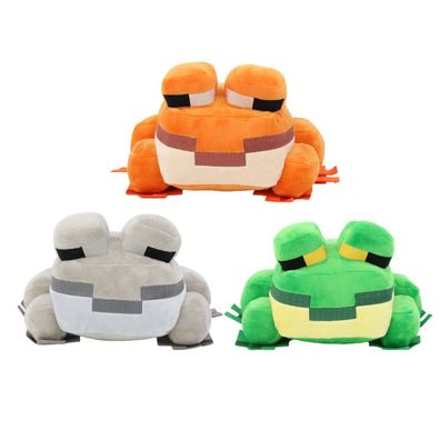 Spiel Minecraft Live Frog Plüschspielzeug Puppe Cartoon Stofftiere für Kinder&Fans