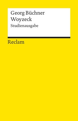 Woyzeck Studienausgabe Georg Buechner Reclams Universal-Bibliothek