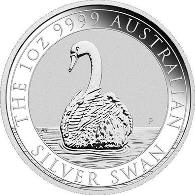 Australien 1 oz. Unze Silber 999.9 Australien Schwan Silbermünze 2023 - Neu