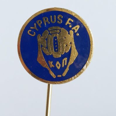 Fussball Anstecknadel Fussballverband Zypern F.A. Cyprus Europa