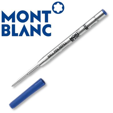 Montblanc Kugelschreibermine Mine Refills M Pacific Blue blau
