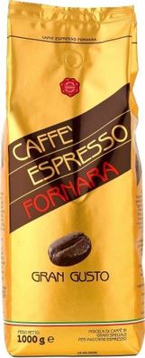 Fornara Espresso Gran Gusto ganze Bohnen 1kg