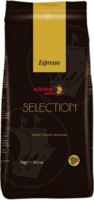 Schirmer Selection Espresso ganze Bohnen 1kg