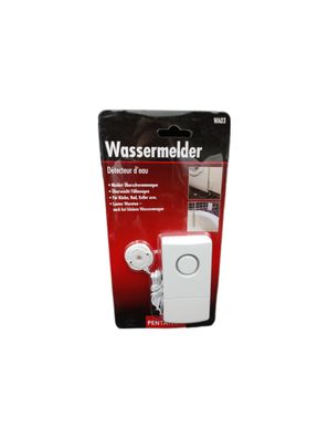 Pentatech WA03 Wassermelder mit externem Sensor batteriebetrieben Wasser Alarm