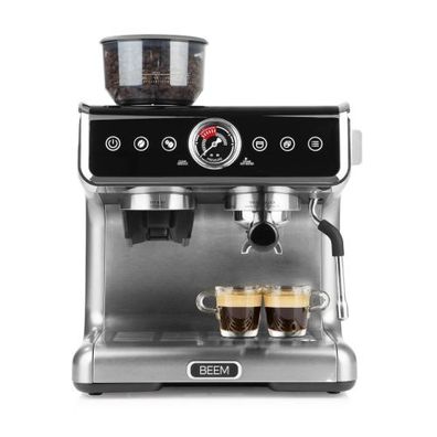 Beem Espressomaschine Espresso-Grind-Profession mit Mahlwerk