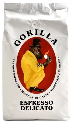 Gorilla Espresso Delicato ganze Bohnen 1kg