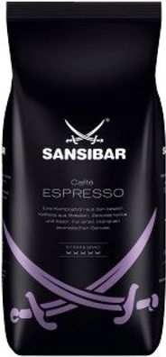 Sansibar Caffè Espresso ganze Bohnen 1kg