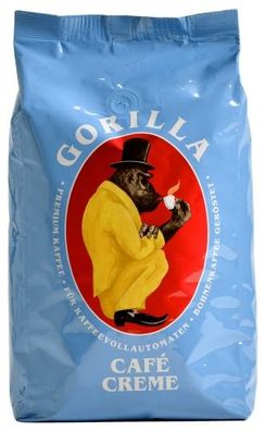 Gorilla Cafe Creme ganze Bohnen 1kg