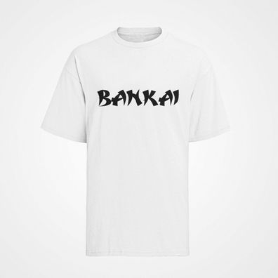 Herren T-Shirt Bio Baumwolle Bankai Anime Bleach Style