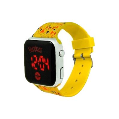 Pokemon - Pikachu LED digital Armbanduhr Kids Clock Watch