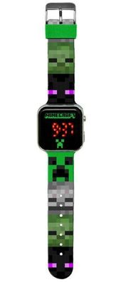 Minecraft LED digital Armbanduhr Kids Clock Watch