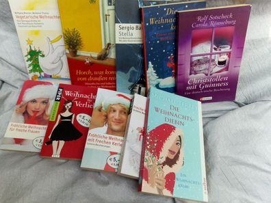 10 Taschenbücher, Weihnachtsgeschichten