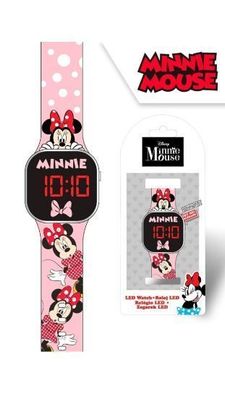 Minnie Mouse Maus LED digital Armbanduhr Kids Clock Watch