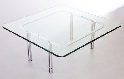 Glastisch 35690, 100 x 100 cm, gebrauchte Büromöbel