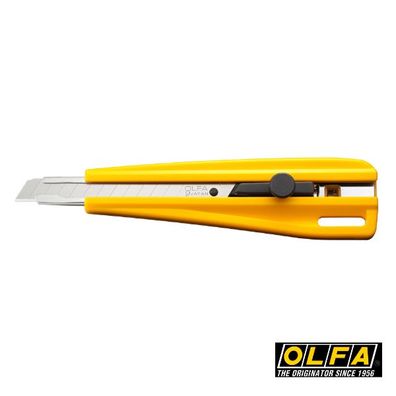 Olfa Cuttermesser 300 - 9mm - mit extra breiten Griff und Feststellrädchen