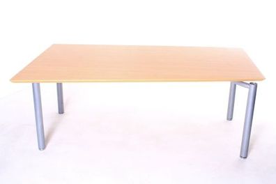 Schreibtisch, B 180 x T 80/100 x H 72 cm gebrauchte Büromöbel