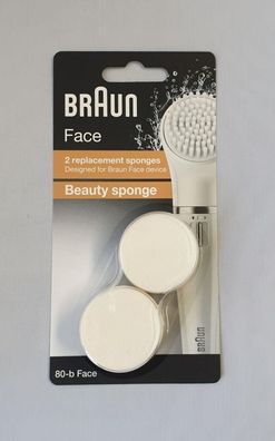 Braun SE80-b FaceSpa Pro Ersatzbürsten 2er Pack Gesichtsreinigung
