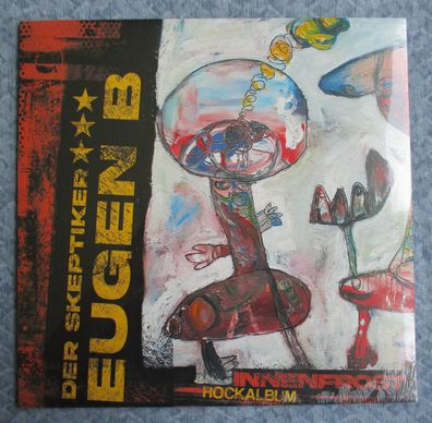 Der Skeptiker EUGEN B - Innenfrost Vinyl LP Rockalbum farbig