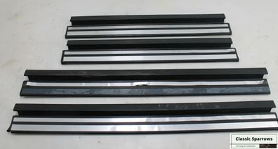 Original Mercedes W124 Limousine Kombi T-Modell Einstiegsleisten Set chrom