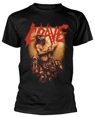 Grave - And Here - Die Satisfied T-Shirt Neu & Official!