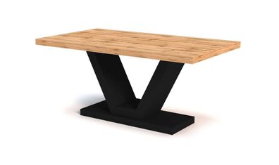 Esstisch Tisch Luxus Esszimmer Wohnzimmer Holz Design Tische Neu 160cm
