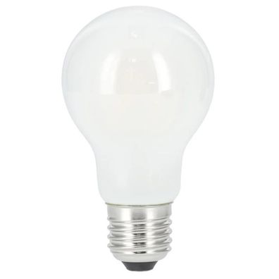 Xavax LED-Lampe Filament E27 4W 40W Matt Birne Leuchtmittel Tropfen Glühbirne