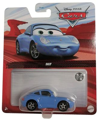 Mattel FJH98 Disney Pixar Cars Sally Porsche 911 Carrera 2002 Hellblau Spielzeug