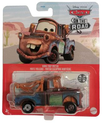 Mattel HKY35 Disney Pixar Cars on the Road Road Trip Mater Spielzeugauto Actiona