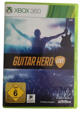 Activision Guitar Hero: Live for Xbox 360 - PAL Version, nur das Spiel, komplett