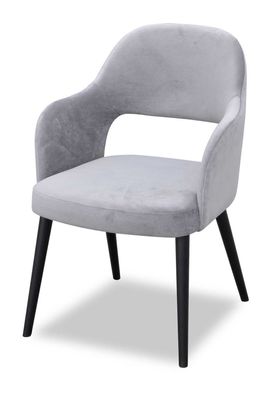 Design Stuhl Lehnstuhl Polster Stühle Luxus Textil Sessel Esszimer Neu
