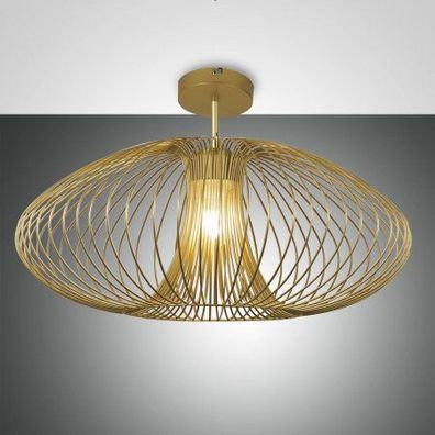 Fabas Luce 3706-65-225 Deckenleuchte Fassa 60cm gold E27