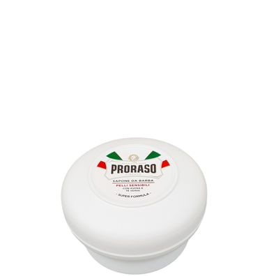 Proraso/ White Shaving Soap "Hafer&Grüntee-Extrakt" 150ml/ Rasierseife/ Bartpflege