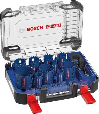 Lochsägen-Set BOSCH Expert 14-teilig, 2 0/22/25/32/35/40/ 44/51/60/64/76mm