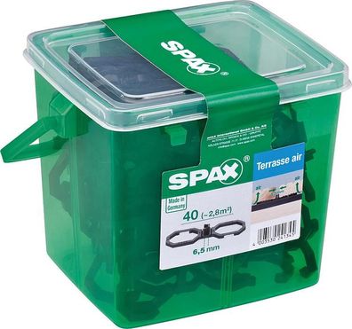 Abstandhalter SPAX Fugenbreite 6,5mm, pa ssend für ca. 2,8m , 1 Henkelbox mit 40S