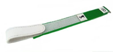 Adora Youngline > Uhrenarmband 16mm Klettband grün/ weiß Nylon AY4384