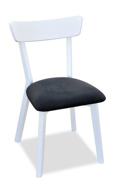 Stuhl Design Holzstuhl Esszimmerstuhl Luxus Holz Weiß Möbel Stühle Neu