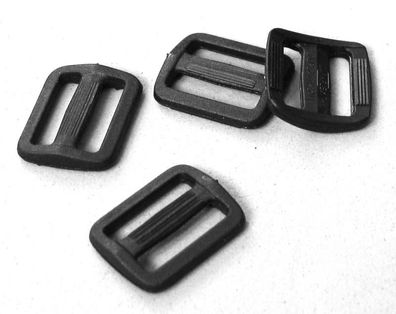 Gurtschnalle 20 mm Gurt Acetal schwarz (10-St. Pack)