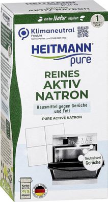 Heitmann Pure Reines Aktiv Natron Ökologisches Putzmittel Soda Natrium 350 g