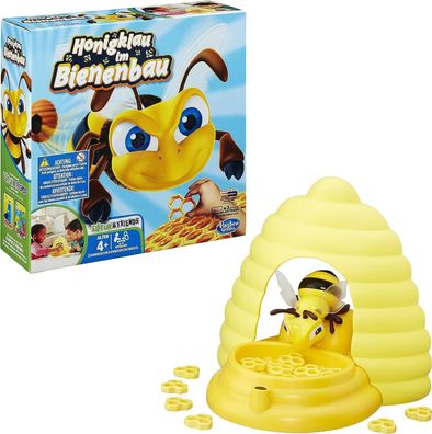 Hasbro Spiele B5355100 Honigklau im Bienenbau Vorschulspiel Gesellschaftsspiel