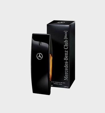 Mercedes Benz Club Black / Eau de Toilette -Parfümprobe / Glaszerstäuber