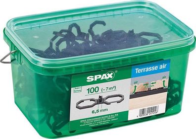 Abstandhalter SPAX Fugenbreite 6,5mm, pa ssend für ca. 7,0m , 1 Henkelbox mit 100