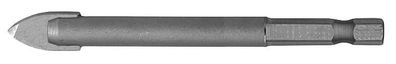 Glasbohrer HELLER Quickbit Ceramicmaste R mit Sechskantschaft 6,0 x 75 mm