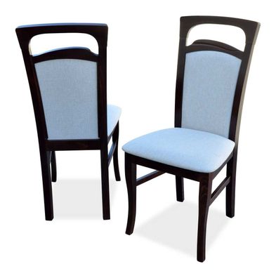 Ess Zimmer 1x Stuhl Stühle Polster Holz Modern Design Sitz Sessel luxus