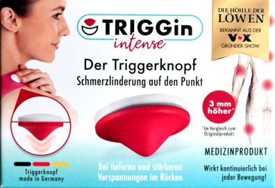 Triggerknopf "Intense" TRIGGin zur Schmerzlinderung Pink (OHNE Tape) NEU